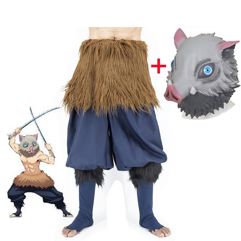 cosplay inosuke con mascara