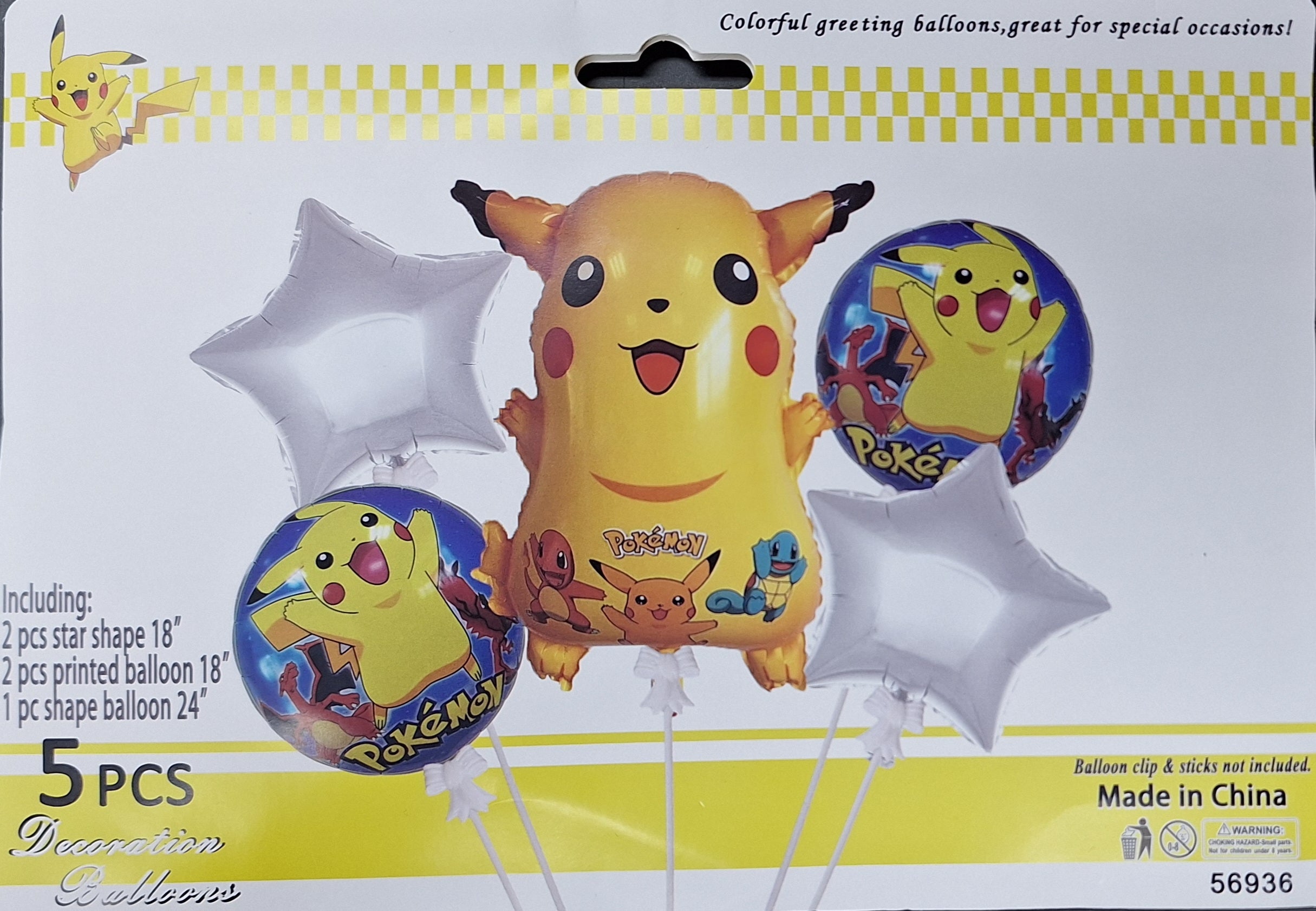 Globos de Cumpleaños 5 Pcs