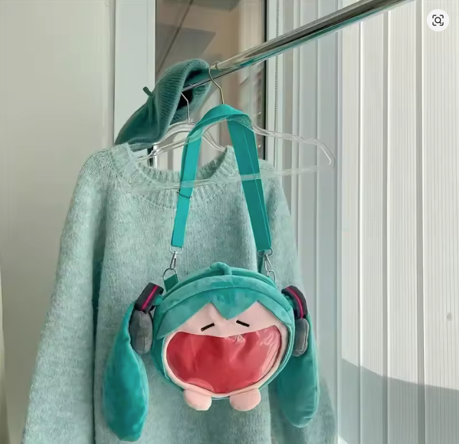 bolso de hombro de hatsune miku