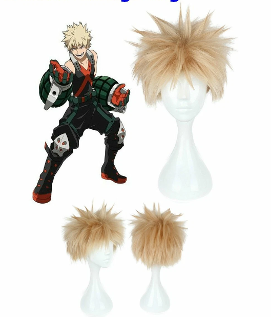 peluca bakugo my hero academia