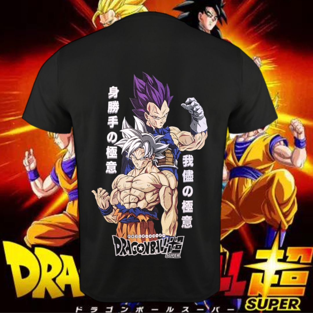 polera drangon ball  super ultra instinto