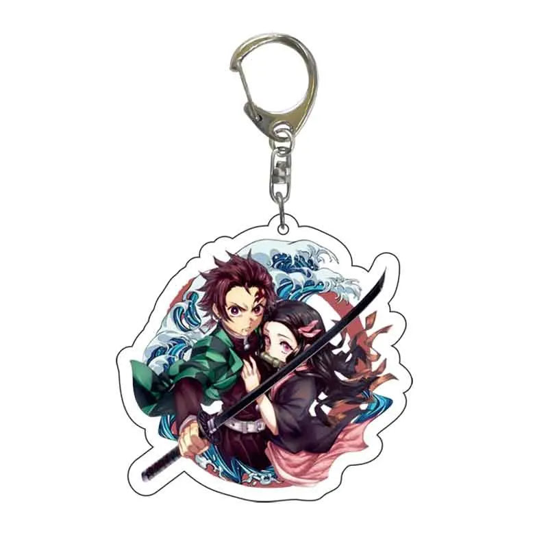 llavero nezuko y tanjiro