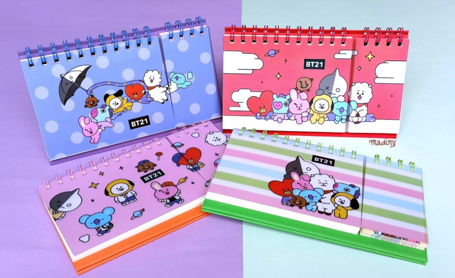 calendario organizador bts