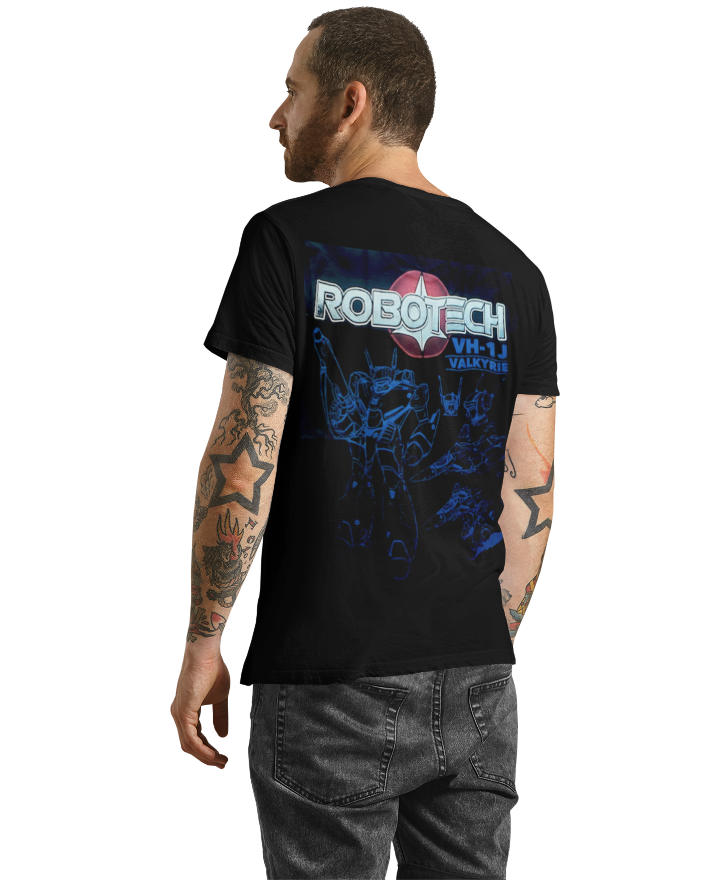 polera robotech personajes