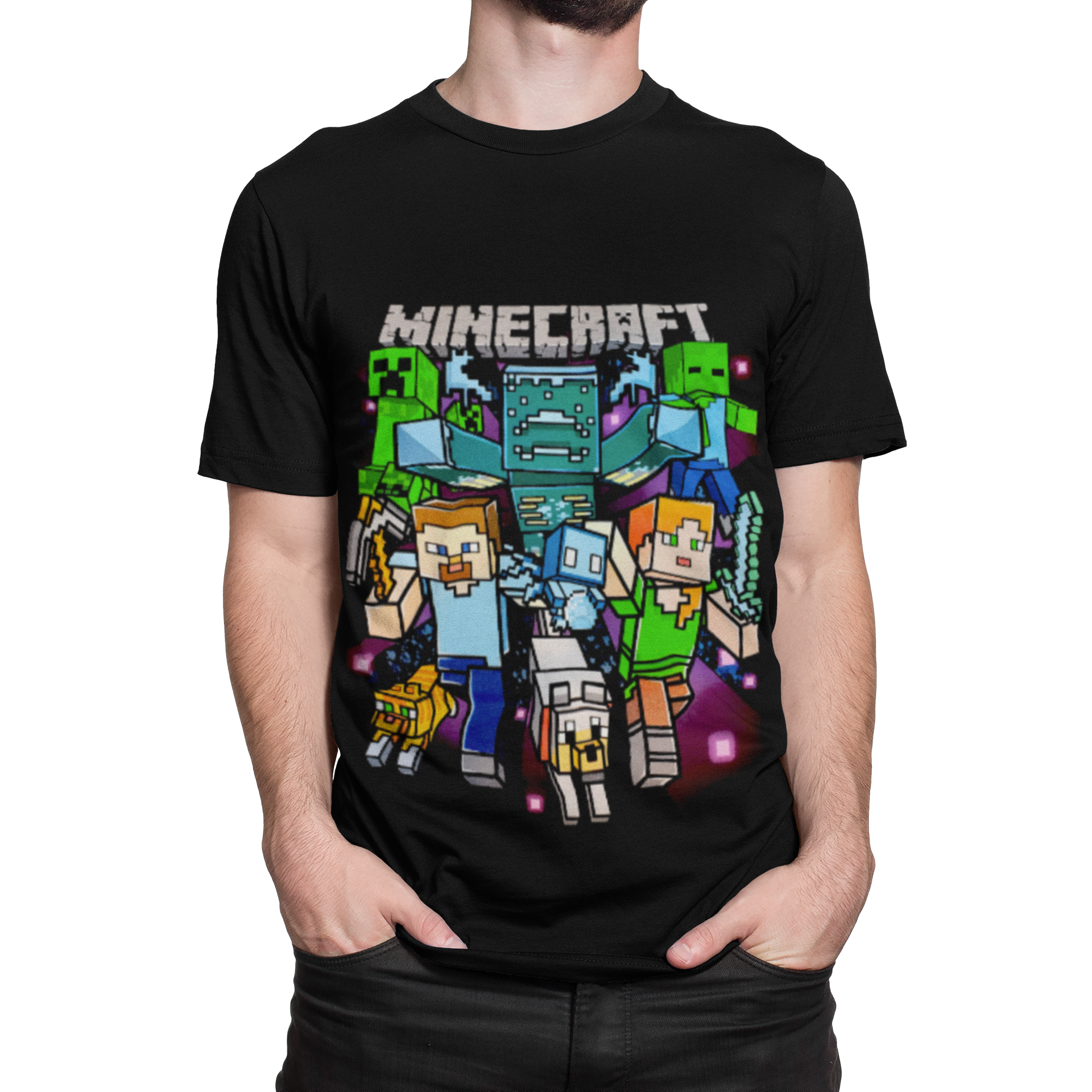 polera minecraft 2