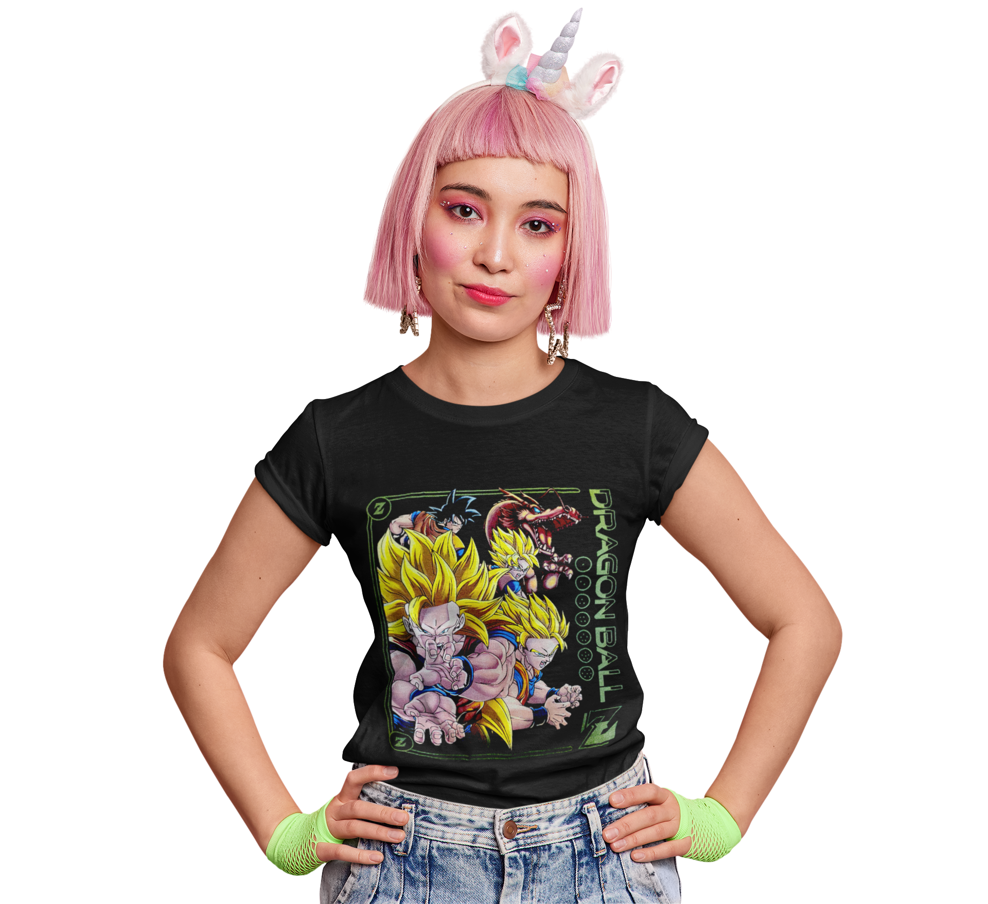 Polera dragon ball goku fases