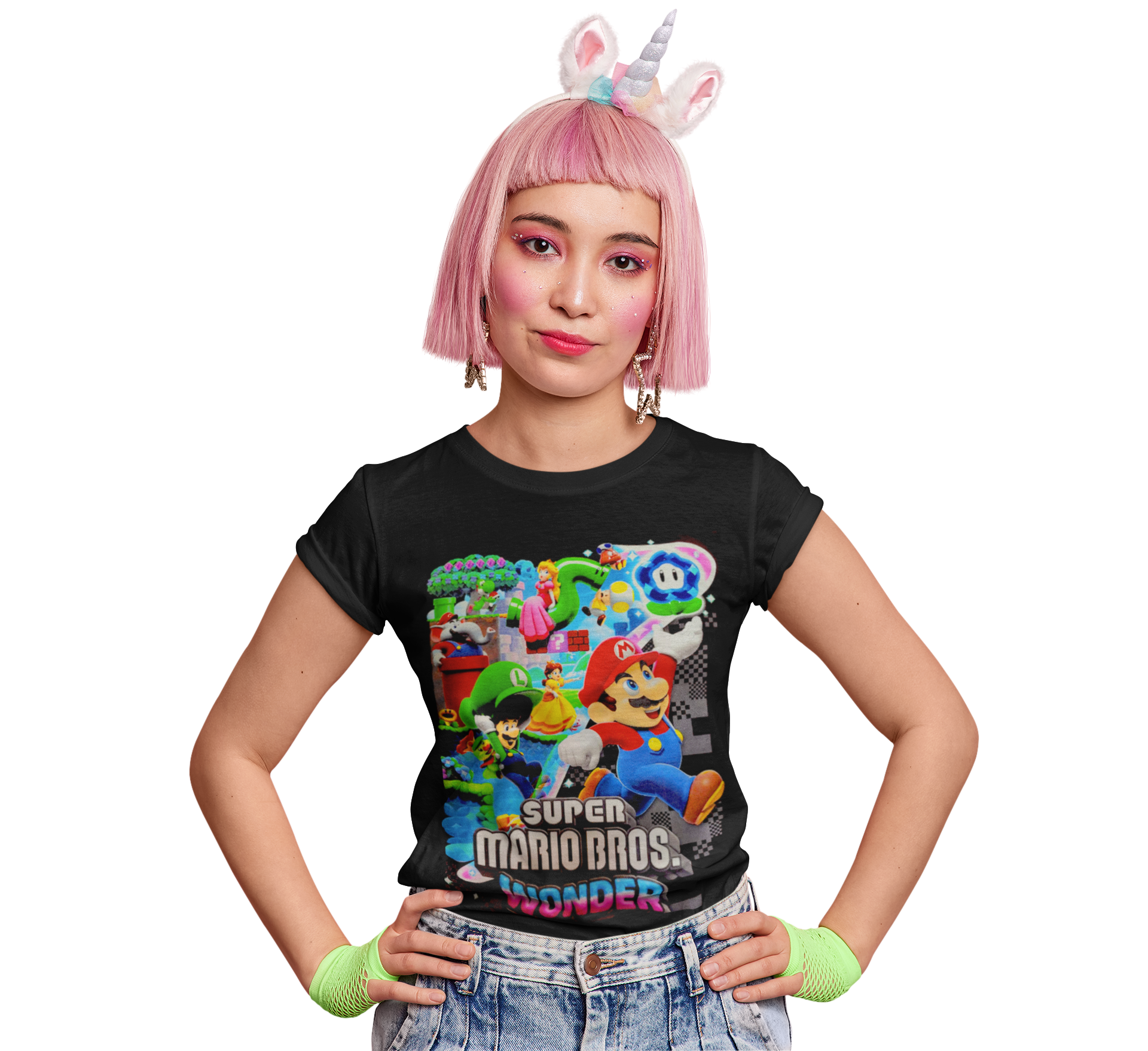 Polera Mario Wonder