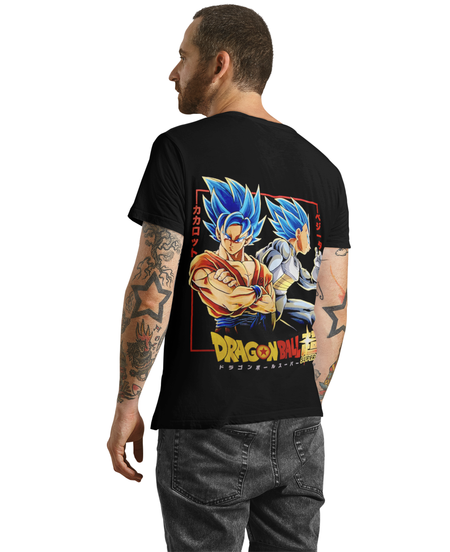 Polera Dragon Ball Goku Vegeta