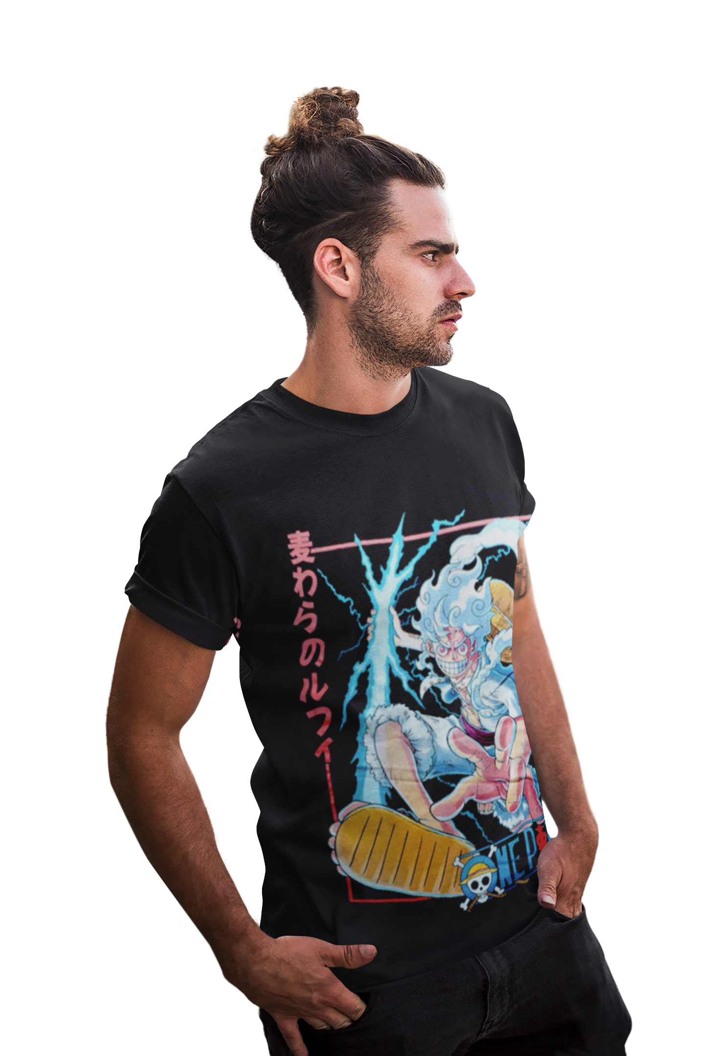 Polera Gear 5 Luffy recuadro