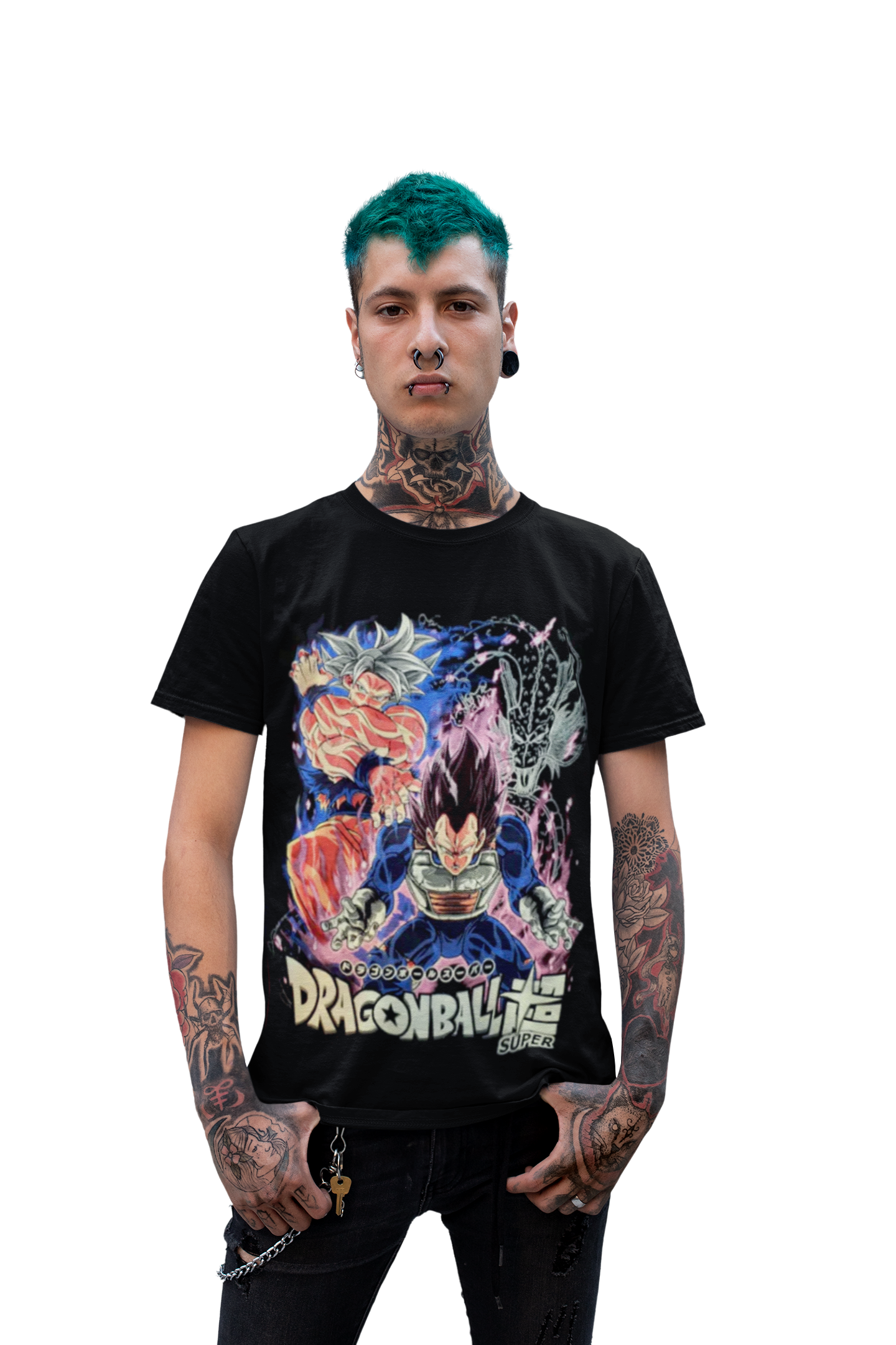 polera drangon ball  super ultra instinto
