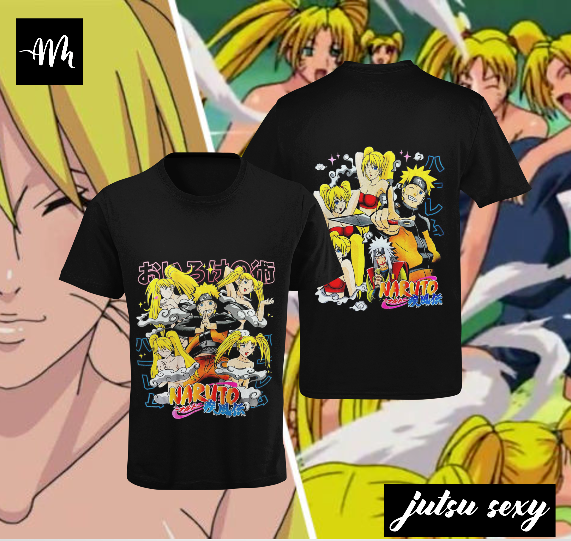 Polera Naruto Jutsu Sexy - amplitudmodulada