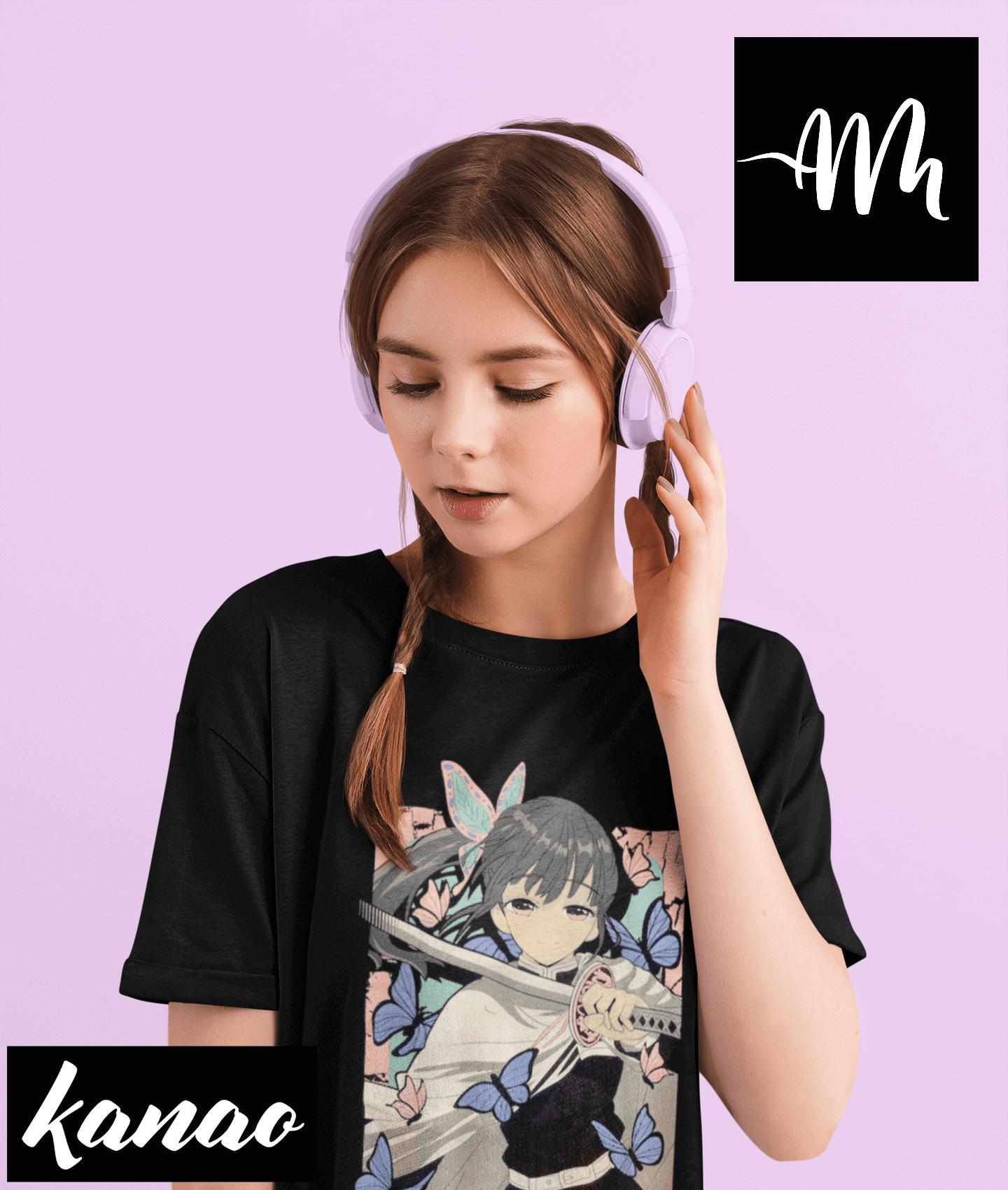 Polera Kanao Tsuyuri Kimetsu No Yaiba - amplitudmodulada