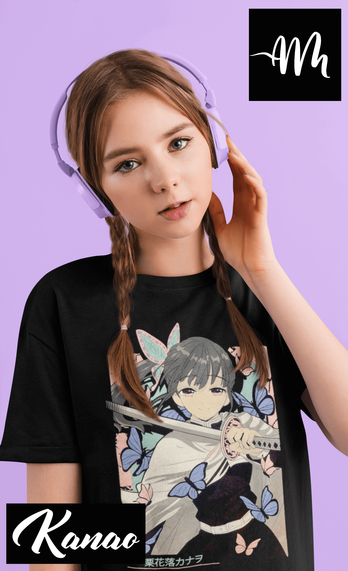 Polera Kanao Tsuyuri Kimetsu No Yaiba - amplitudmodulada