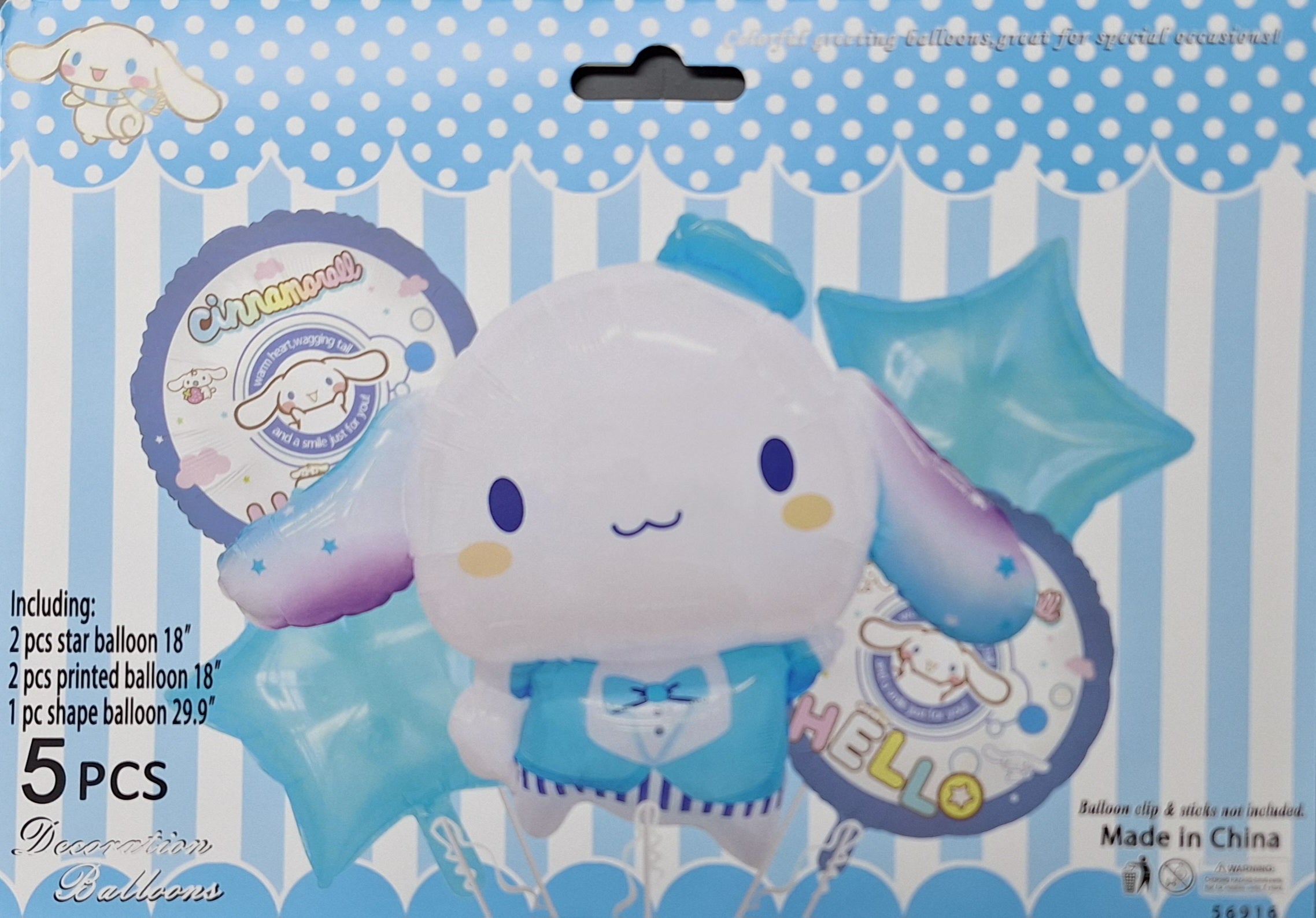 Globos de Cumpleaños 5 Pcs