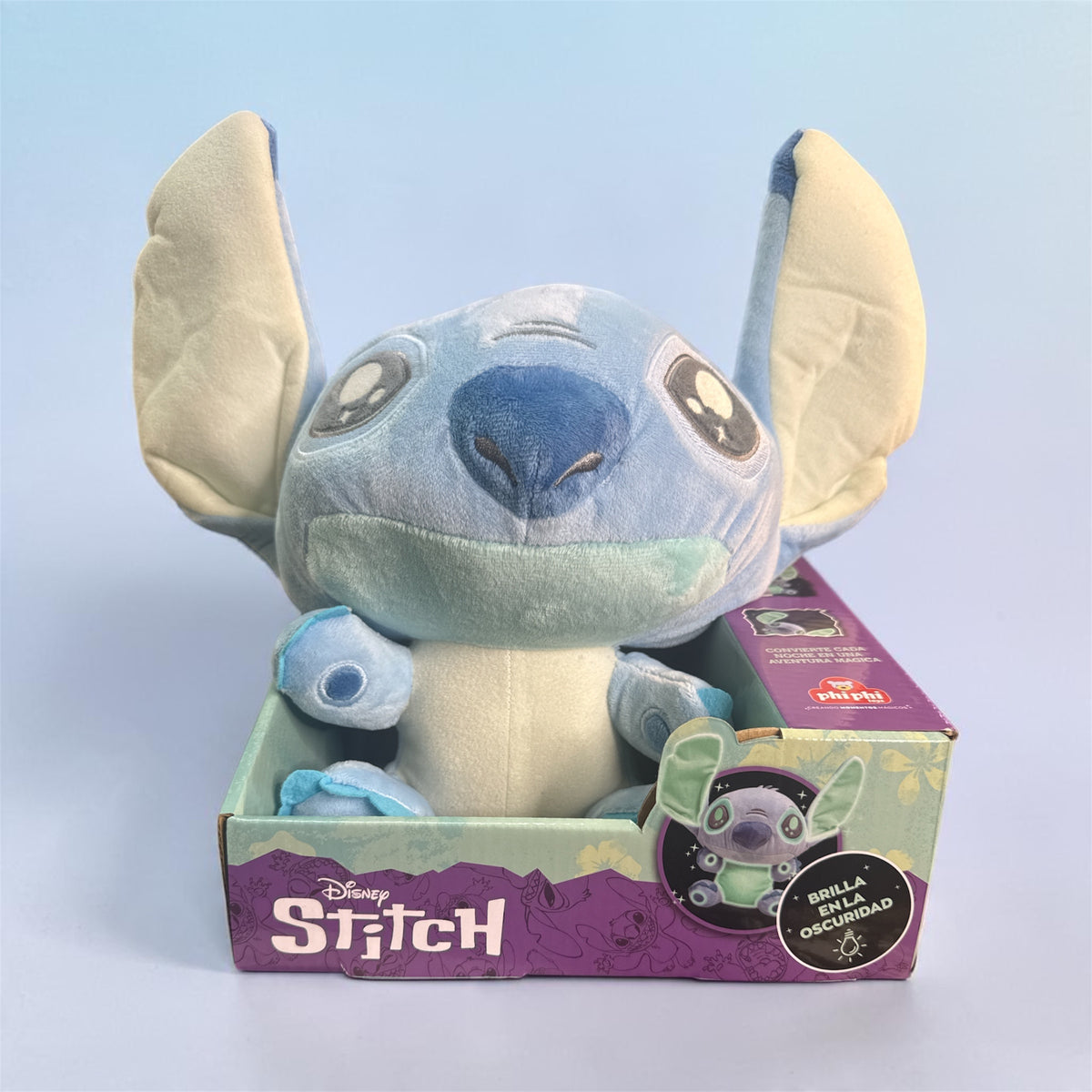 Peluche Stitch Original Disney – Brilla en la Oscuridad