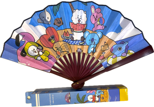 abanico bts l 27cm