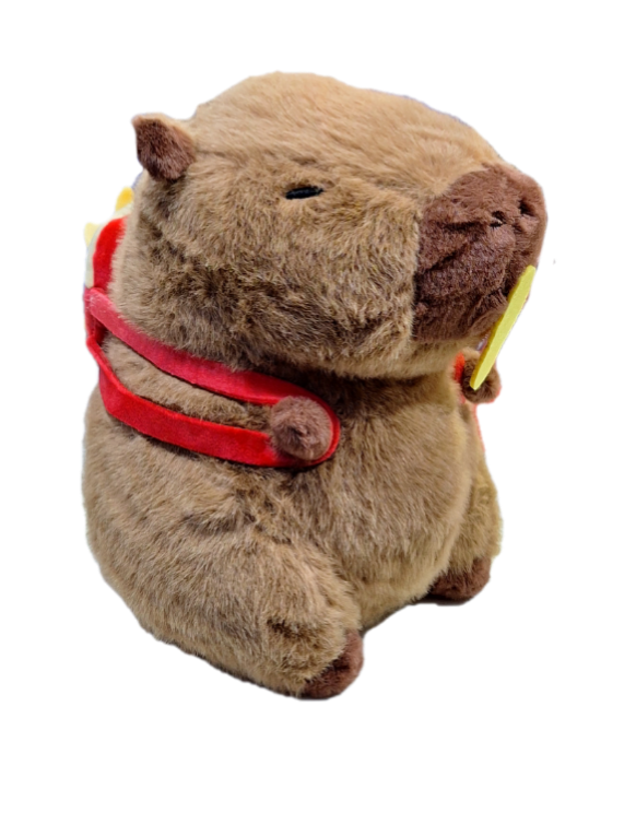 Peluche Capibara papa frita 22 cm