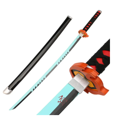 katana TANJIRO KAMADO V2 - FIRE BREATH