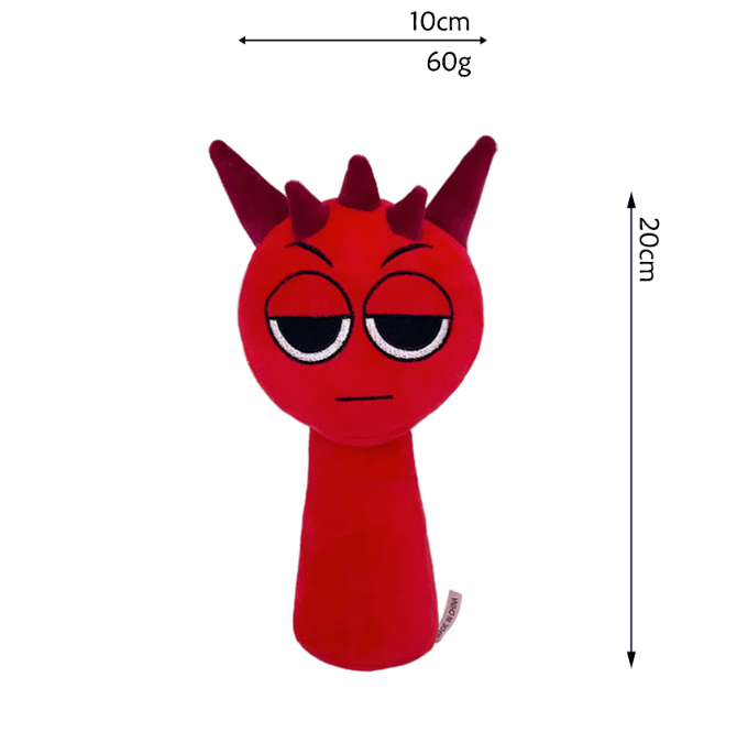 peluche sprunki 20cm