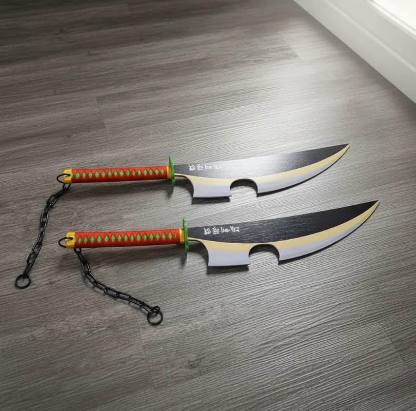 Tengen Uzui Twin Katanas 80 cm Each