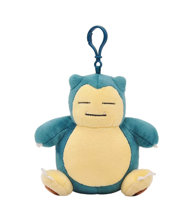 llavero snorlax de peluche