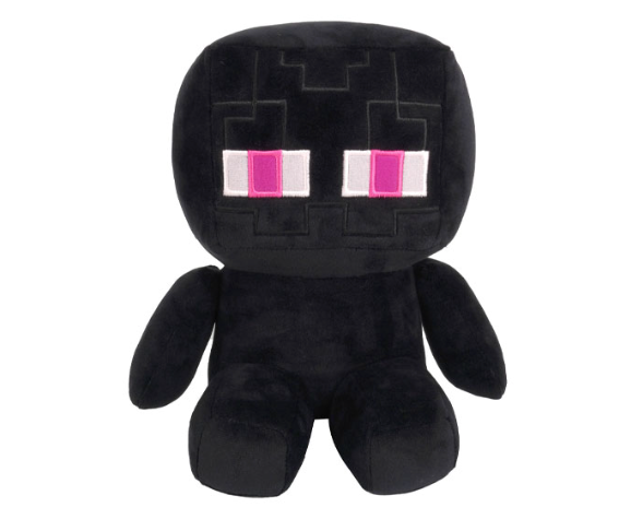 Peluche Enderman minecraft 30 cm