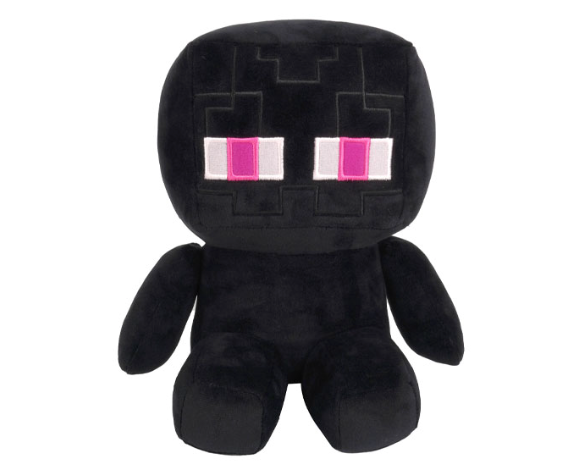 Peluche Enderman minecraft 20 cm