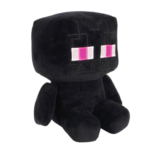 Peluche Enderman minecraft 30 cm