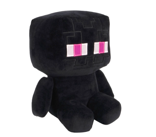 Peluche Enderman minecraft 20 cm