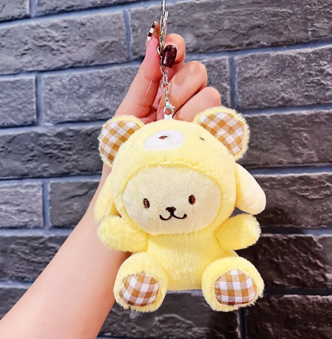 llavero pompompurin 12cm