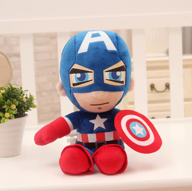 peluche capitan america 27cm