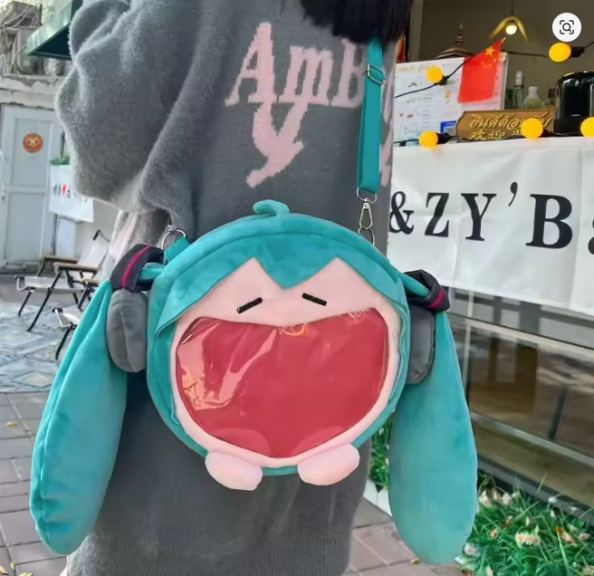 bolso de hombro de  hatsune miku