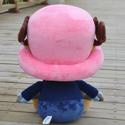 peluche one piece sanji con gorro de chopper 24cm