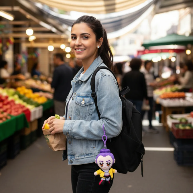 llavero guerreras k-pop rumi