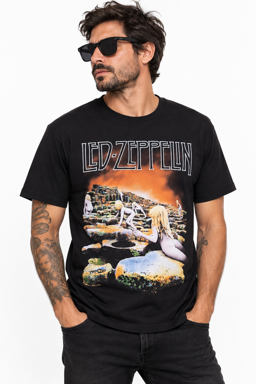 Polera Led Zeppelin Houses of the Holy