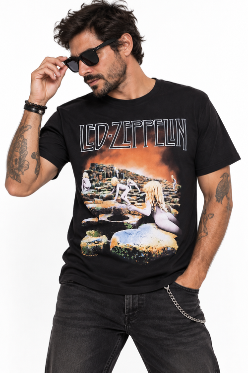 Polera Led Zeppelin Houses of the Holy
