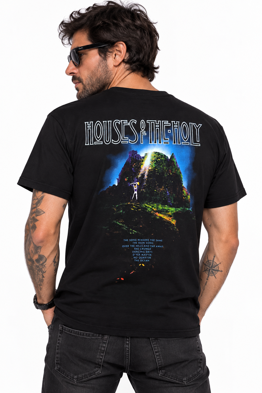 Polera Led Zeppelin Houses of the Holy