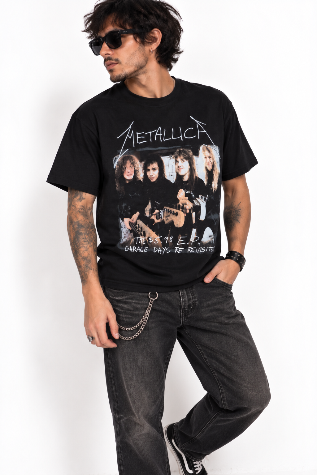 Polera Metallica Garage inc