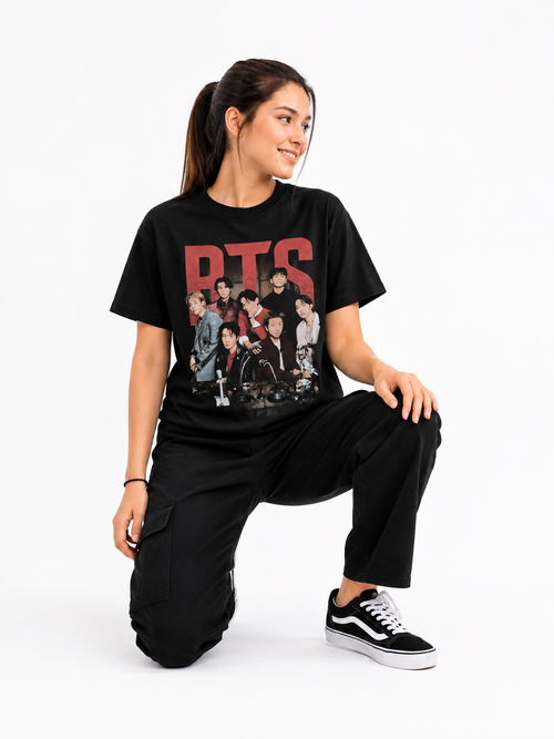 Polera BTS Arirang Red