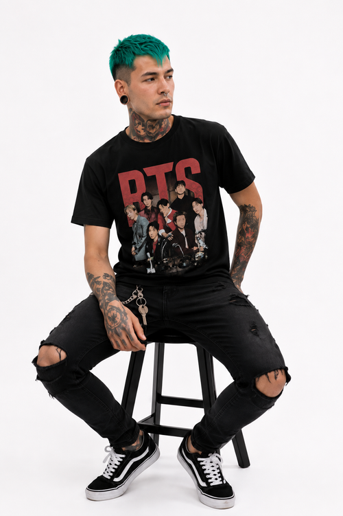 Polera BTS Arirang Red