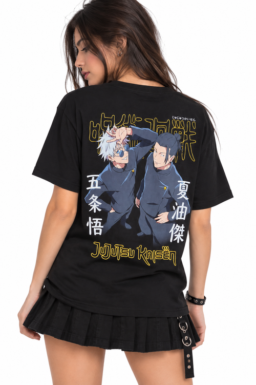 Polera Jujutsu Kaisen Equipo Gojo