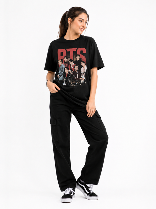 Polera BTS Arirang Red