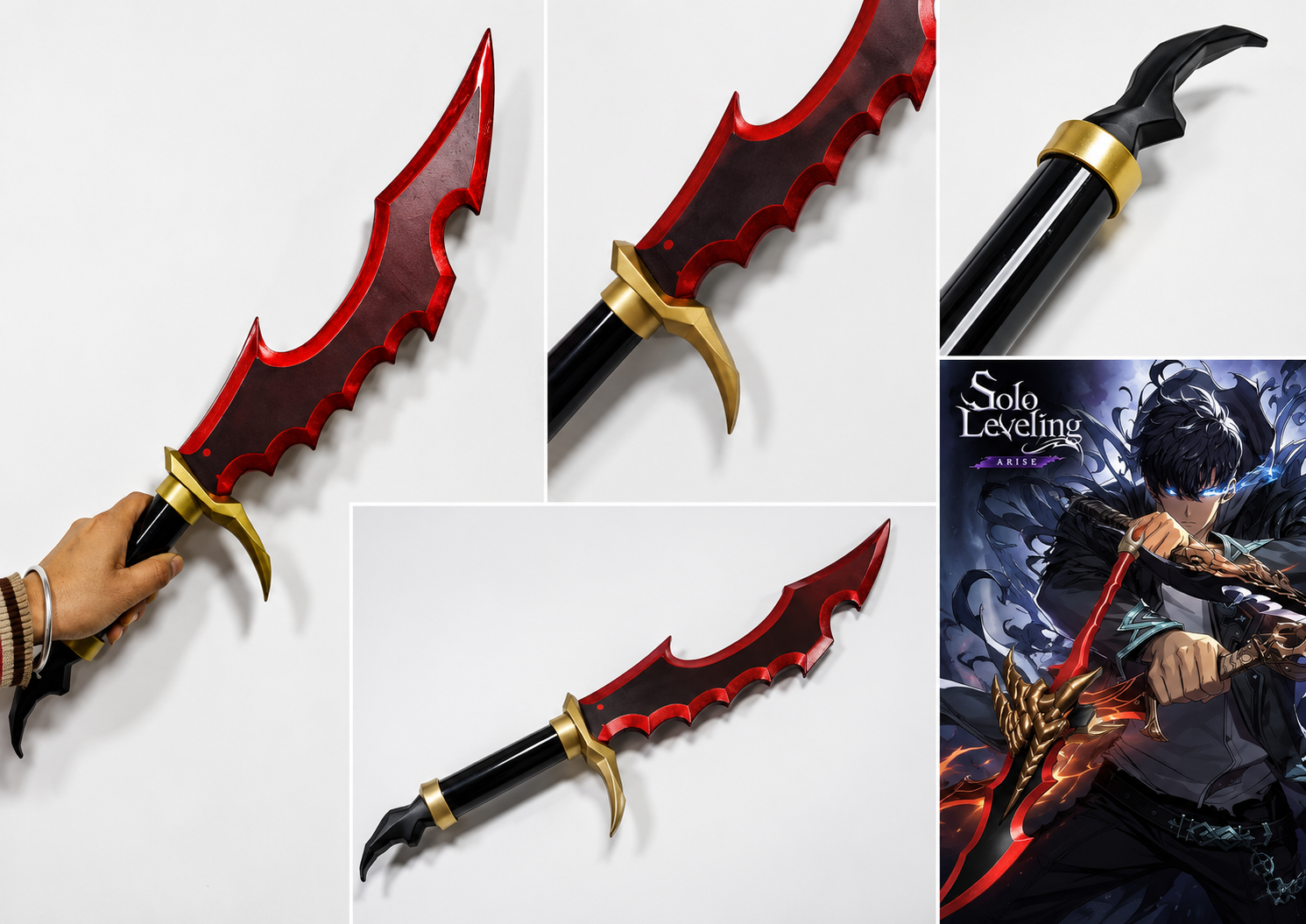 Katana Sung Jinwoo "Knight Killer" de Solo Leveling