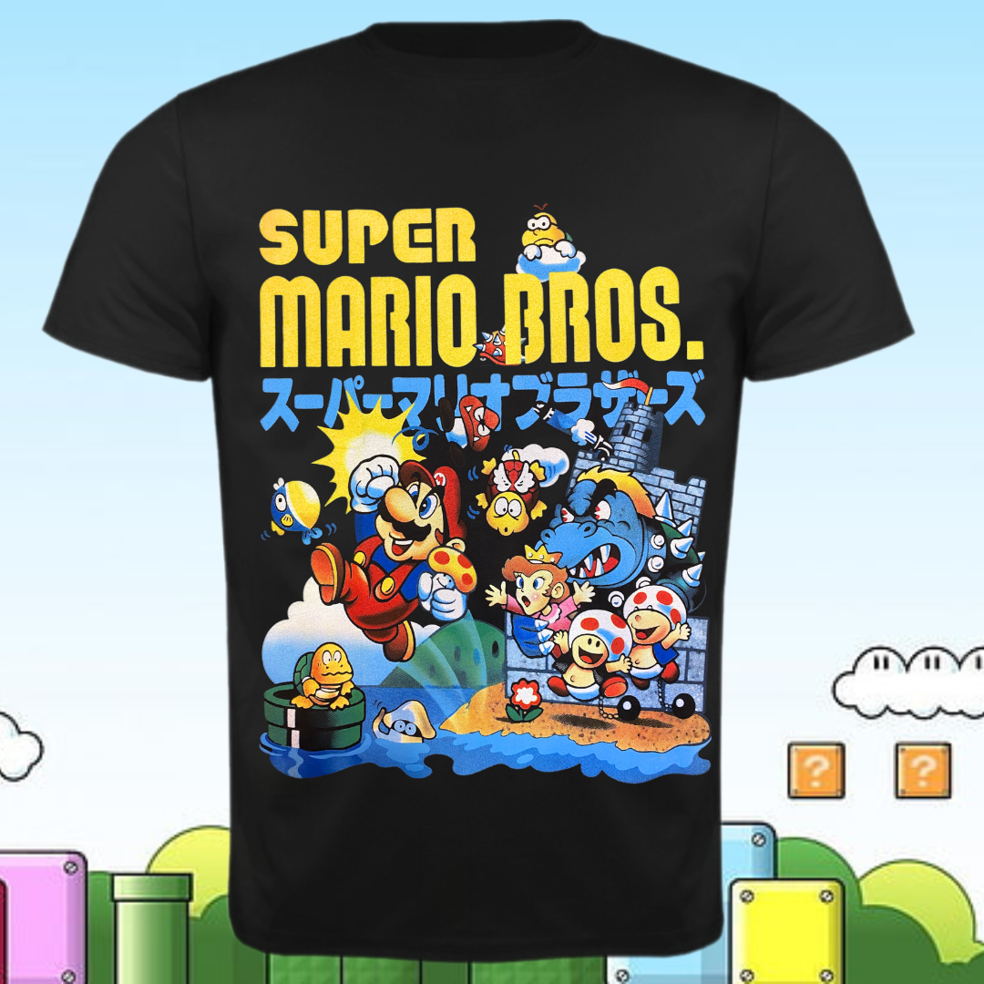 polera super mario bros