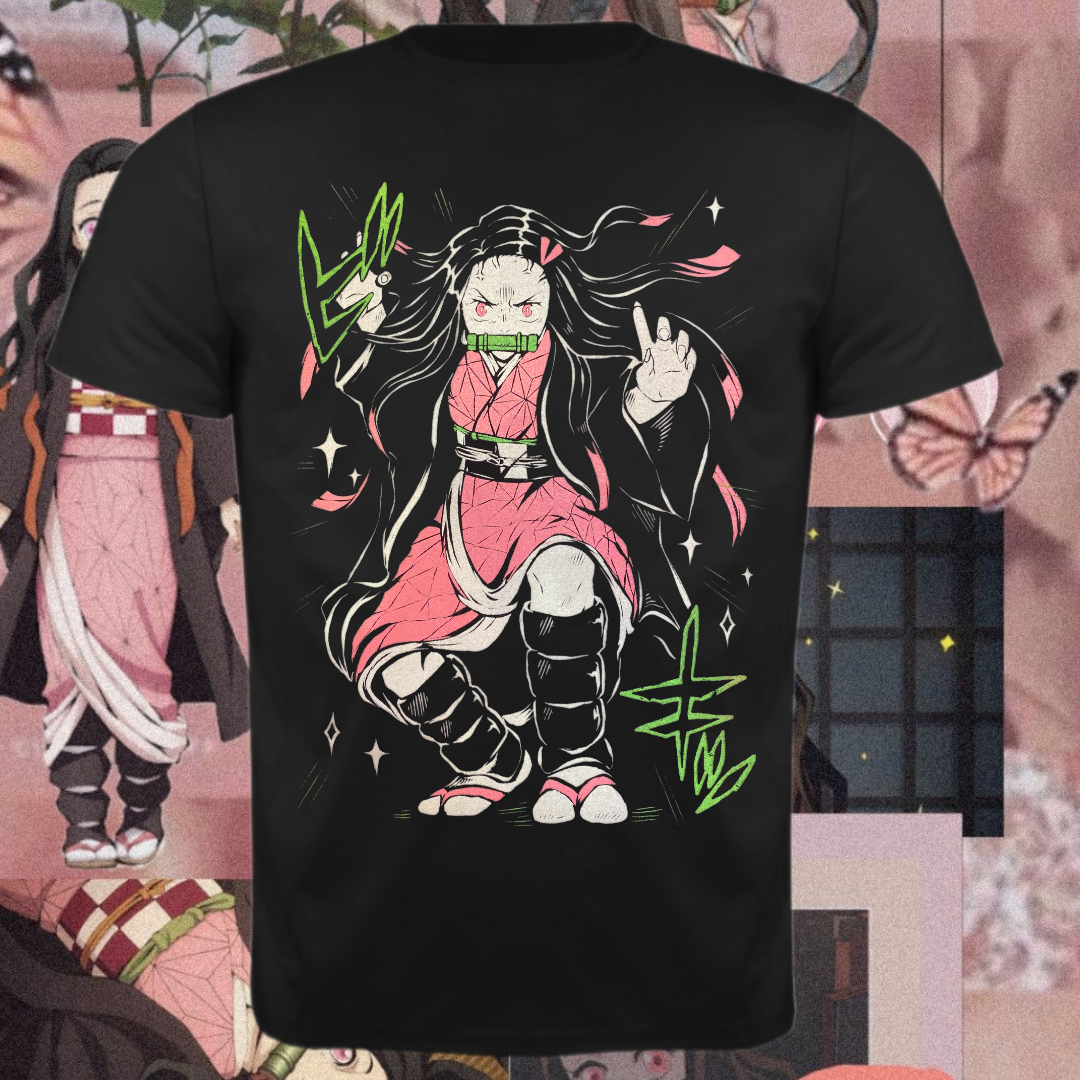 polera Demon Slayer nezuko