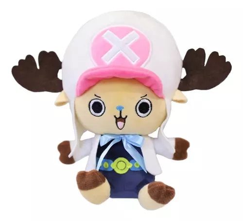 peluche tony tony chopper blanco 23cm