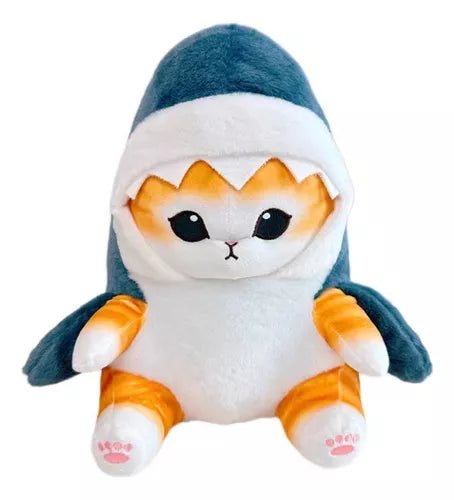 Peluche Gato tiburon pequeño