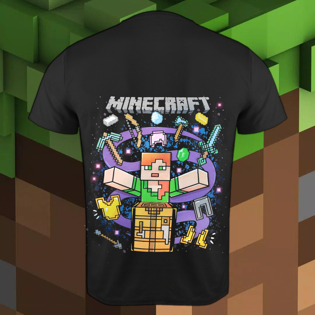 polera minecraft 2