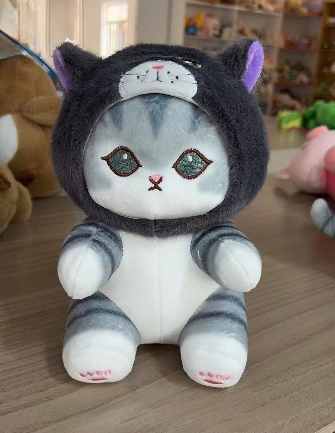 Peluche Gato Lucifer de 30 cm