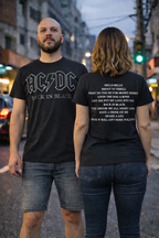 Polera Acdc Back in Black